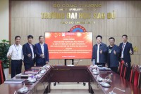 TRƯỜNG ĐẠI HỌC SAO ĐỎ TĂNG CƯỜNG HỘI NHẬP TOÀN CẦU – ĐẨY MẠNH HỢP TÁC QUỐC TẾ TRONG ĐÀO TẠO NGOẠI NGỮ